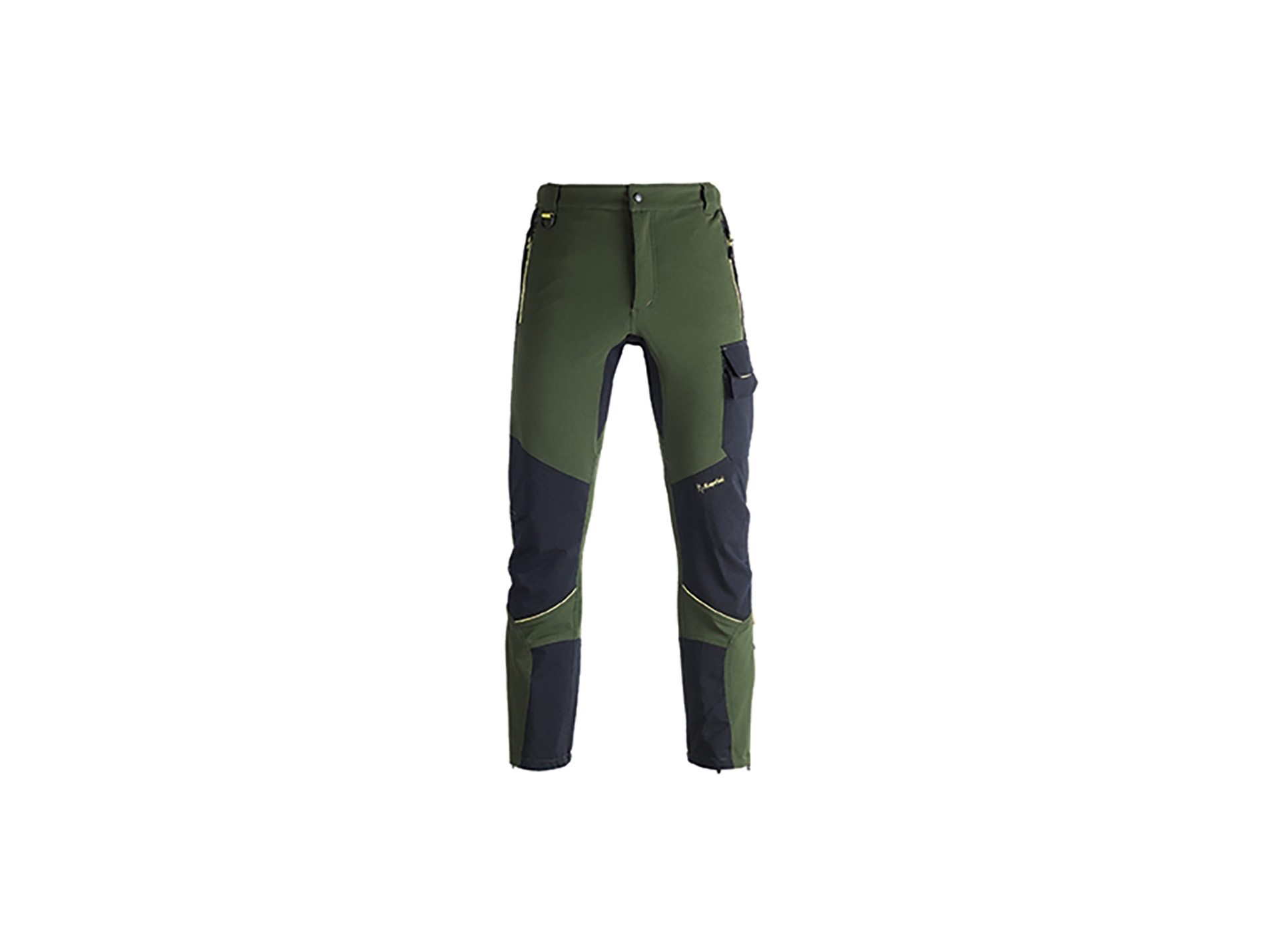 Pantalon de travail KAPRIOL déperlant vert/noir